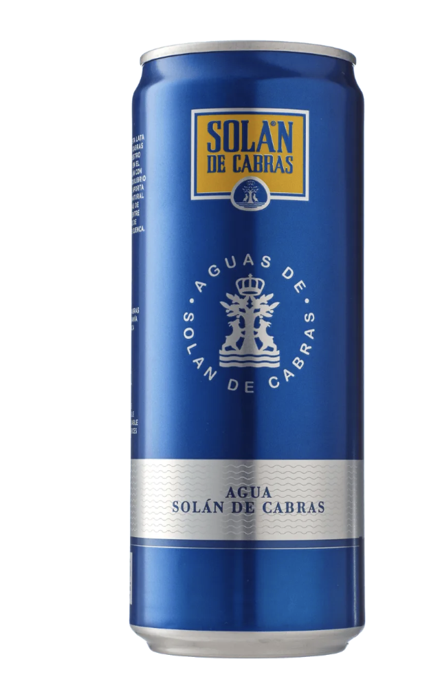 Вода мінеральна середньогаз Solan De Cabras 0.33л з/б